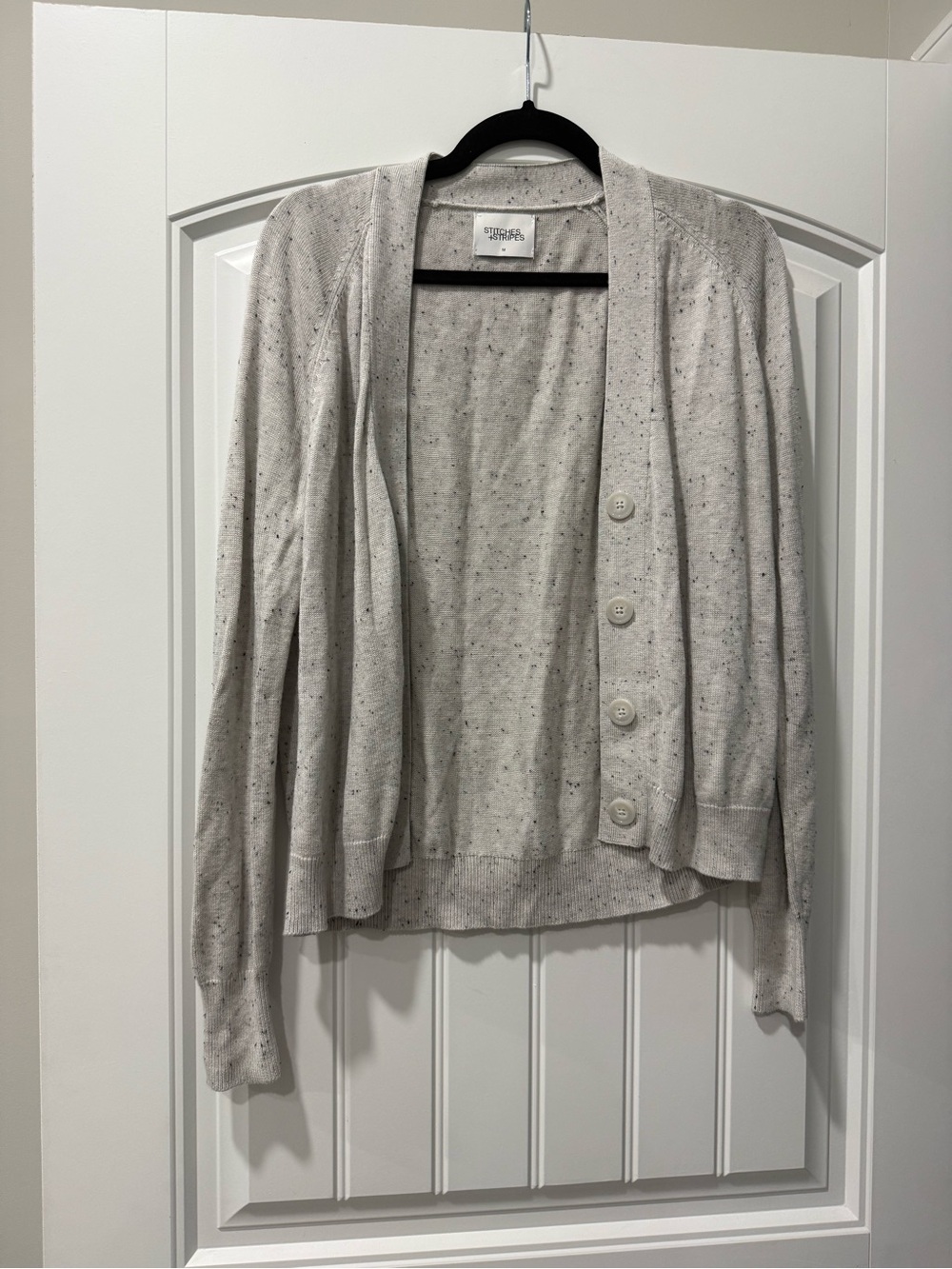 Speckled Button Cardigan